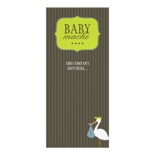 Whimsique Baby Boutique-rackkort Reklamkort