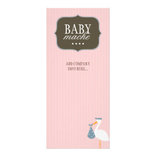 Whimsique Baby Boutique-rackkort Reklamkort