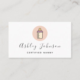 Whimsique Baby Flaska Nanny Babyvedsnäring Visitkort