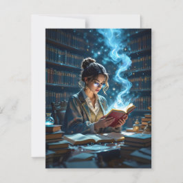 Whimsique Bibliotek - att väcka en känsla av Vykort