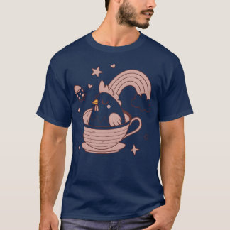 Whimsique Bird inea Kopp T Shirt