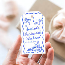 Whimsique Blue Bachelorette Party Helg