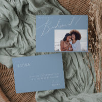 Whimsique Blue | Frieri fotokort