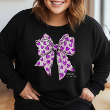 Whimsique Bow Heart Lila and Lavender