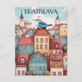 Whimsique Bratislava Travel Vykort