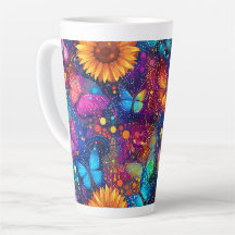 Whimsique Butterfly Dream Latte Mugg