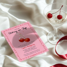 Whimsique Cherry på Top Baby Shower