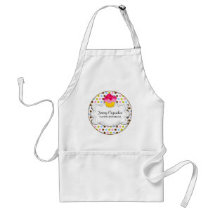 Whimsique Cupcoa Bakery Personlig Apron Förkläde