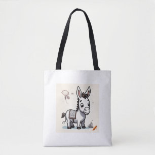 "Whimsique Donkey Design Bag - Unique & Playful St Tygkasse