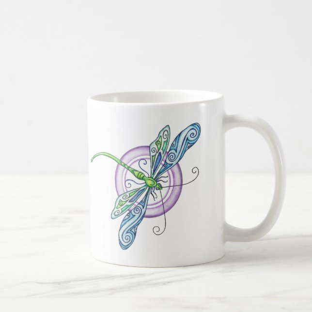 Whimsique Dragonfly Kaffemugg (Höger)