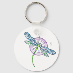 Whimsique Dragonfly Nyckelring