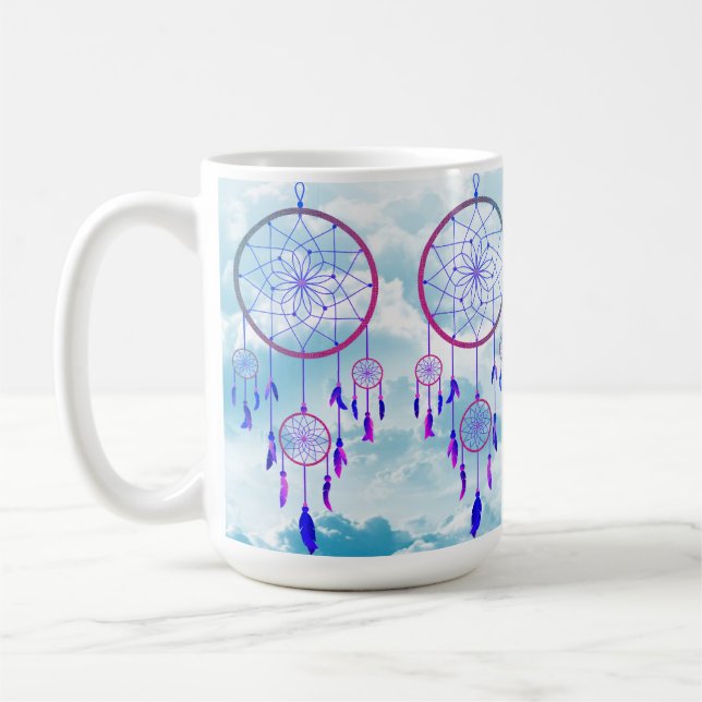 Whimsique Dreamcatchers i Himlar Kaffemugg (Vänster)