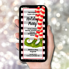 Whimsique Elf Ben jul Inbjudningar