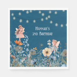Whimsique Fairy Garden Magic Second Birthday Pappersservett