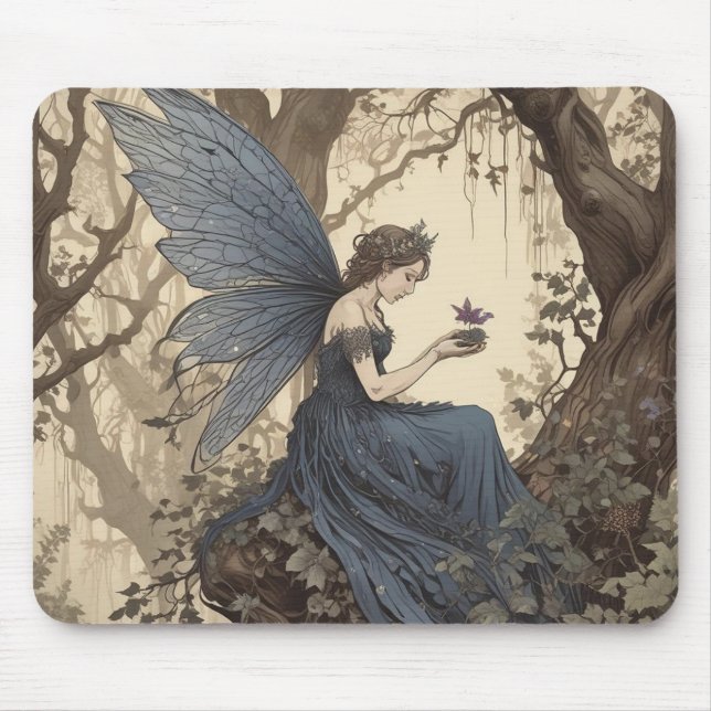 Whimsique fairy Mousepad Musmatta (Framsidan)