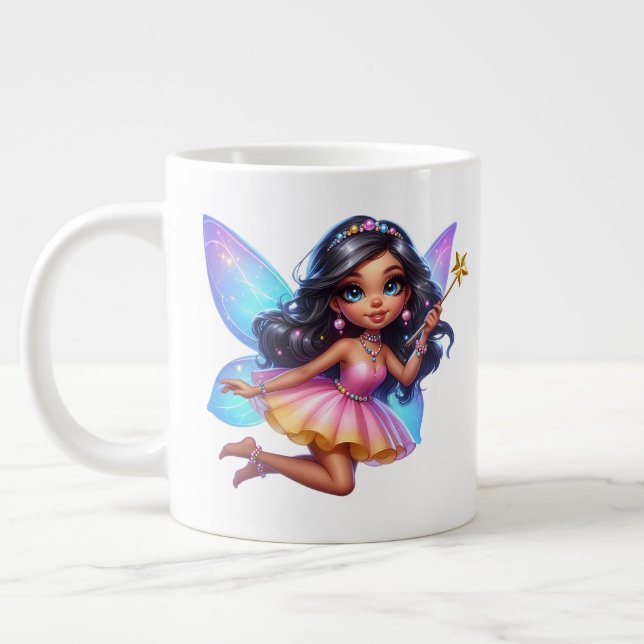 Whimsique Fairy Mugg Jumbo Mugg (Vänster)