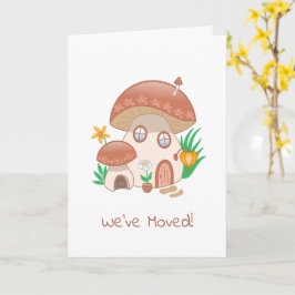 Whimsique Fairy Mushroom House Vi Flyttat kort