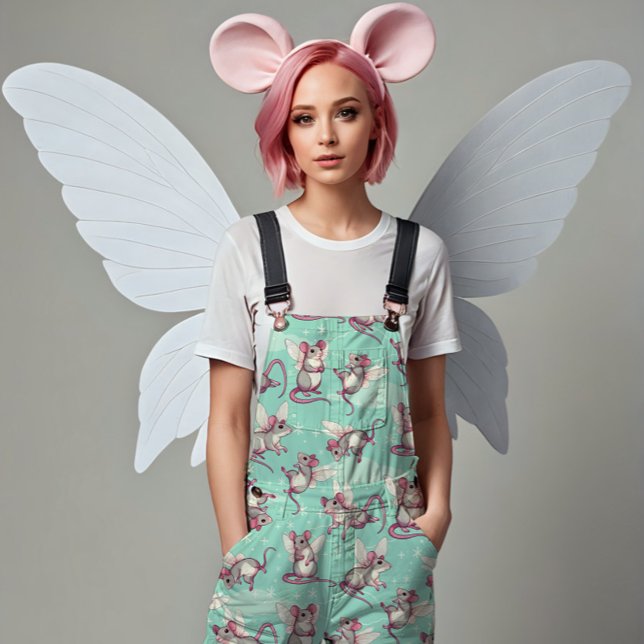 Whimsique Fairy Råttor - blue Tyg (Skapare uppladdad)