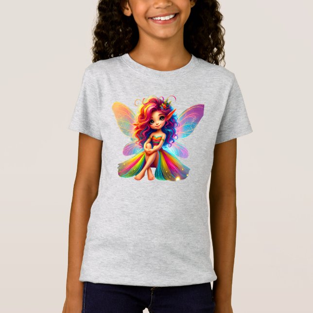 Whimsique Fairy Tshirt T Shirt (Framsida)