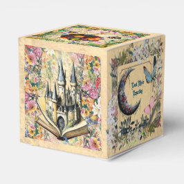 Whimsique Fantasy Garden Baby duschTable Confetti Presentaskar