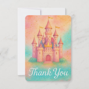 Whimsique Fantasy Princess Tack You Card Kort