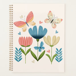 Whimsique Flowers and Butterflies Planner