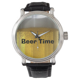 Whimsique Foaming Beer Watch Armbandsur