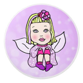 Whimsique Folk Art Fairy med Star Dust Knopp