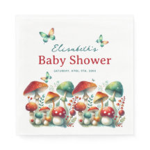 Whimsique Forest Mushroom Baby Shower
