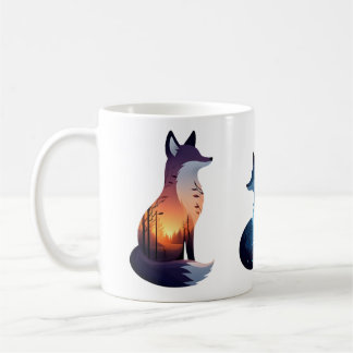 Whimsique Fox Ceramic Mugg