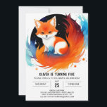 Whimsique Fox Friends Birthday Inbjudningar<br><div class="desc">Samla ditt barns djupaste klagan på ett viskigt äventyr med vår biskopsvänliga födelsedag, skräddarsydd för barn i alla åldrar. Bild är en lekfull samling av rävvänner bland blommande blommor, som bjuder in gäster till ett firande fyllt med kamaraderie och roligt. Den redigerbara och utskrivbara designen gör att du kan lägga...</div>