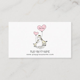 Whimsique Giraffes Anpassningsbar Mamma & Barn Pla