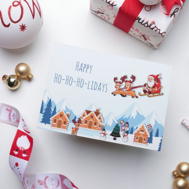 Whimsique Glad helg Santa Winter-jul (Skapare uppladdad)