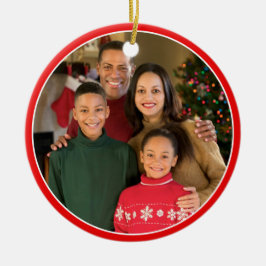 Whimsique Gnomes God jul One Photo Julgransprydnad Keramik