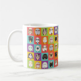Whimsique Guinea Gris Kaffemugg