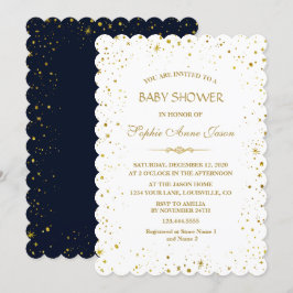 Whimsique Guld Starry Nattbabyskö Inbjudningar