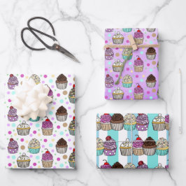 Whimsique Hand plockade Birthday Muffinss