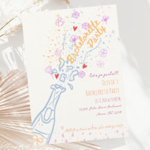 Whimsique Hand plockade Blommigt Bachelorette Part