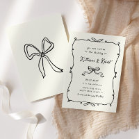 Whimsique Hand plockade Bows Budget Bröllop