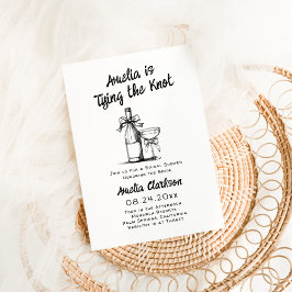 Whimsique Hand plockade Gifter sig Inbjudningar