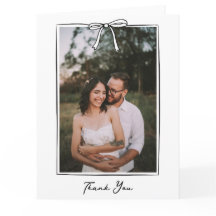 Whimsique-handskriven Bow Bröllop