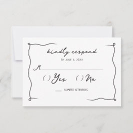 Whimsique Handwrite Cherry Bröllop OSA Kort