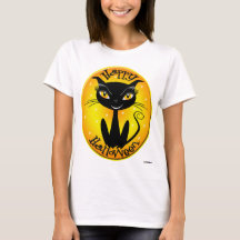 Whimsique Happy halloween Cat med stjärnor