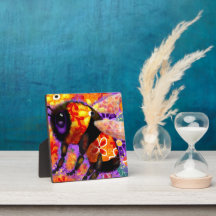 Whimsique Humla Blommigt Red Gult Lila