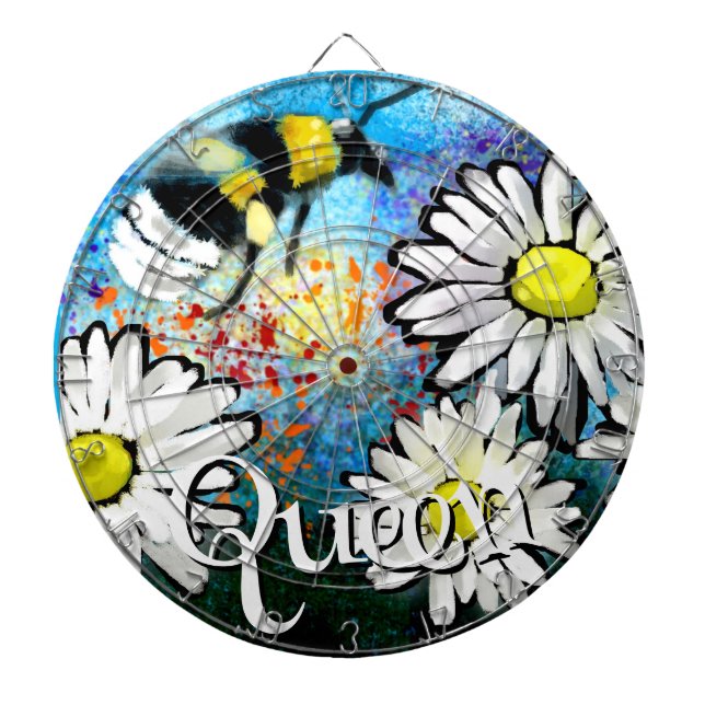 Whimsique Humla i Daisyns Personlig Darttavla (Framsidan)