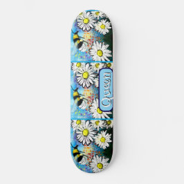 Whimsique Humla i Daisyns Personlig Mini Skateboard Bräda 18,5 Cm