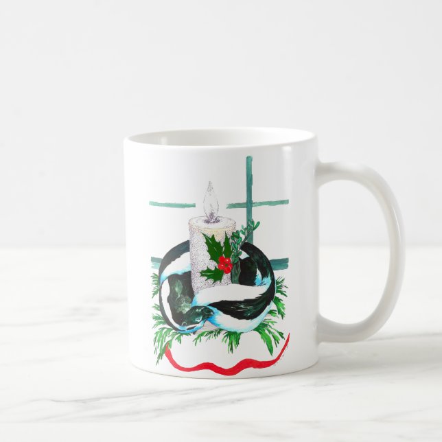 Whimsique jul Alaska Wildlife Coffee Mugg (Höger)