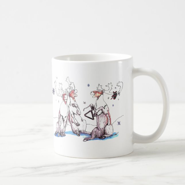 Whimsique jul Alaska Wildlife Coffee Mugg (Höger)
