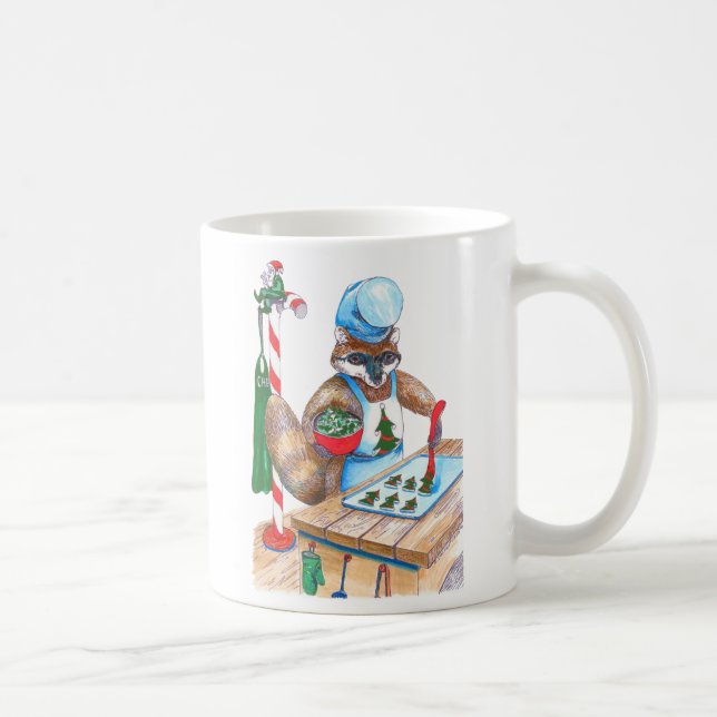 Whimsique jul Alaska Wildlife Coffee Mugg (Höger)