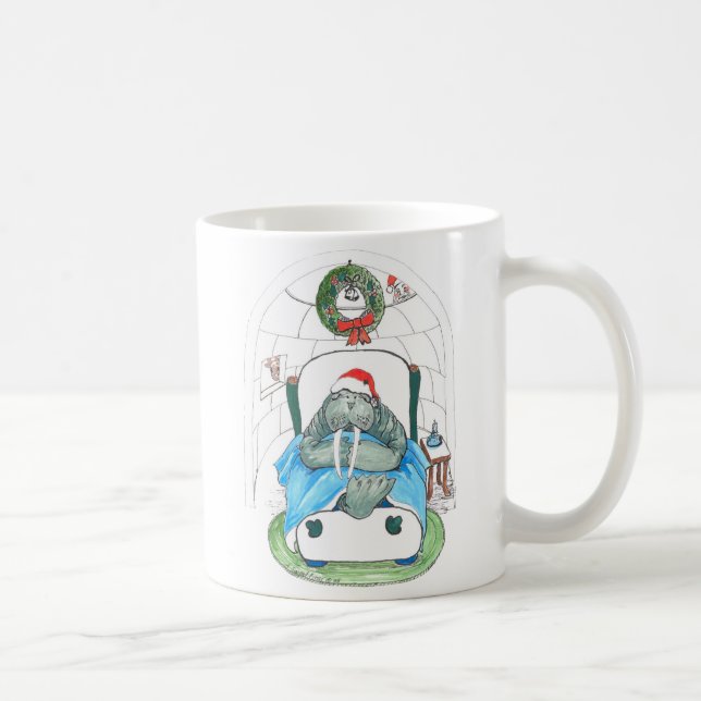 Whimsique jul Alaska Wildlife Coffee Mugg (Höger)